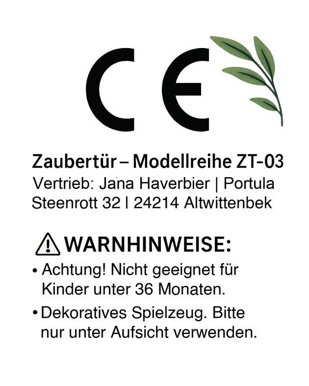 Zaubertür aus Holz
