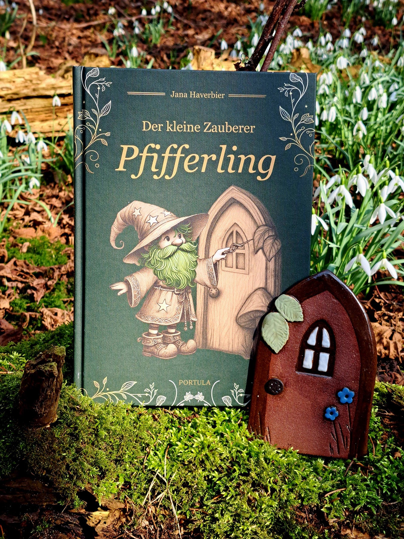 Oster-Angebot: Der kleine Zauberer Pfifferling plus handgefertigte Zaubertür