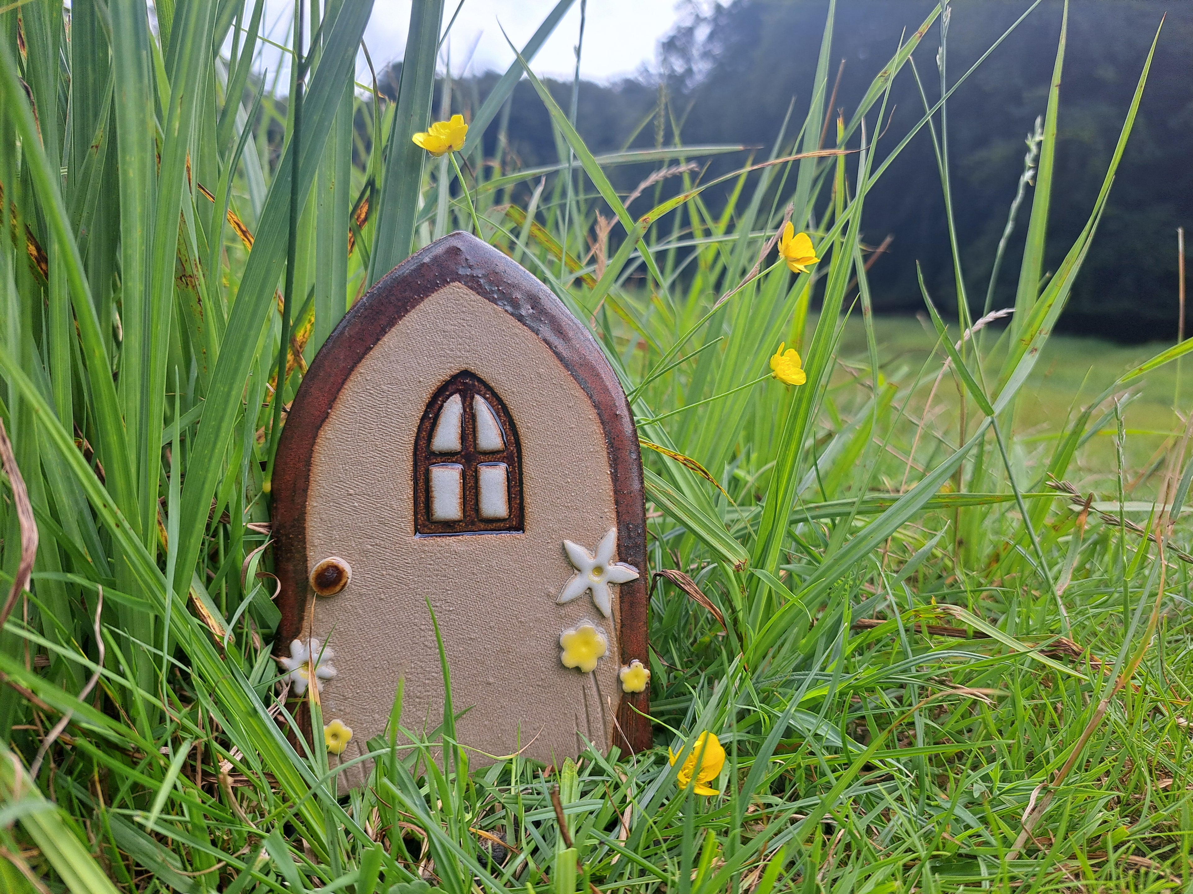 Handgefertigte Zaubertür